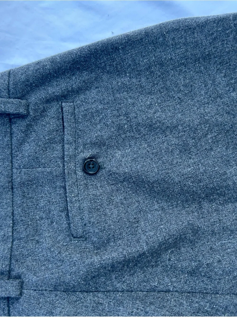 Banana Republic Emerson Dress Pants - Gray wool blend